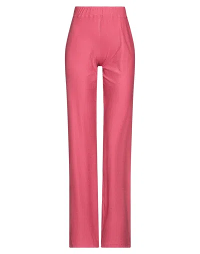 MISS BIKINI LUXE MISS BIKINI LUXE WOMAN PANTS MAGENTA SIZE 6 POLYAMIDE, ELASTANE, METALLIC FIBER