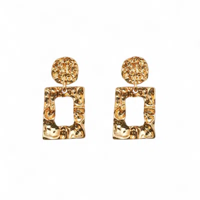 MISS CECILIA WOMEN'S GOLD THE GAIA DROPS