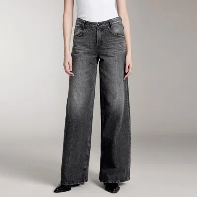 MISS SIXTY Miss Sixty 进口棉系列 2024秋款牛仔裤女复古宽松阔腿长裤