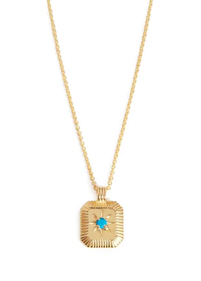 MISSOMA MISSOMA DECEMBER BIRTHSTONE 18KT GOLD-PLATED NECKLACE