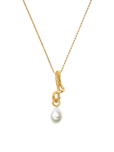 MISSOMA MOLTEN BAROQUE PEARL DROP PENDANT NL
