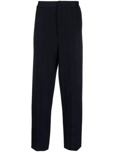 MISSONI CHEVRON-KNIT STRAIGHT-LEG TROUSERS