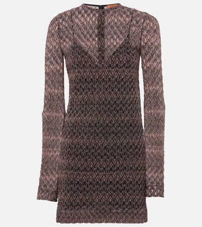 MISSONI LAMÉ MINIDRESS
