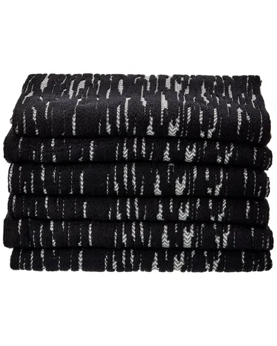 MISSONI MISSONI HOME SET OF 6 CARLYLE BATH TOWELS