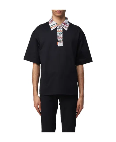 MISSONI SHORT-SLEEVE POLO SHIRT