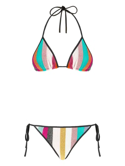 MISSONI STRIPED BIKINI SET
