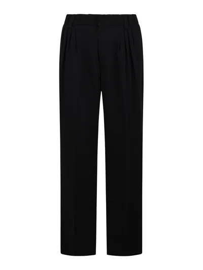 MISSONI TROUSERS WITH PLEATED DETAILS