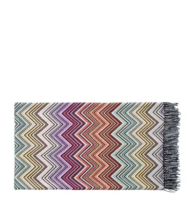 MISSONI WOOL-BLEND PERSEO THROW