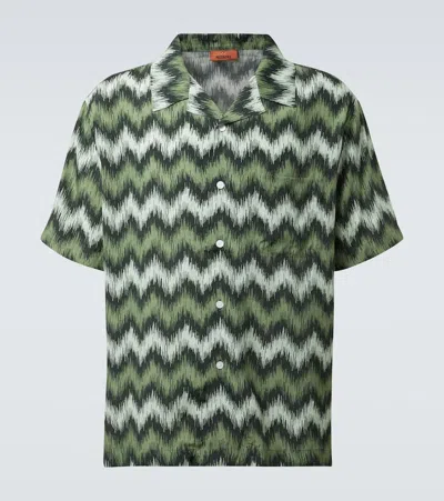 MISSONI ZIG ZAG BOWLING SHIRT