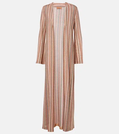 MISSONI ZIGZAG LAMÉ CARDIGAN