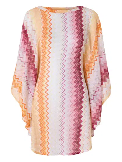MISSONI ZIGZAG-PATTERN MINI DRESS