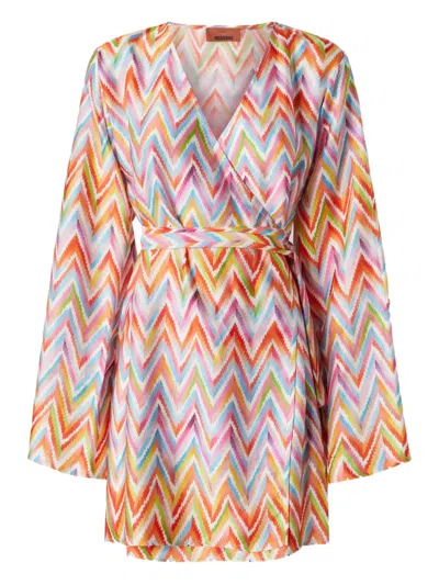 MISSONI ZIGZAG-PATTERN MINI DRESS