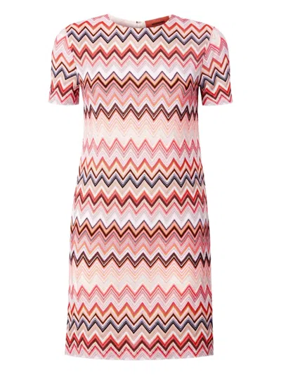 MISSONI ZIGZAG-PATTERN MINI DRESS