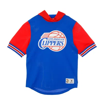 MITCHELL & NESS LIGHTWEIGHT HOODIE SHORT SLEEVE MEN'S NBA BUZZER BEATER MESH HOODY HARDWOOD CLASSICS LOSCLI ORIGINAL