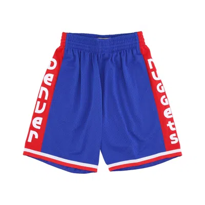 MITCHELL & NESS MEN'S BASKETBALL SHORTS NBA DARK SHORTS HARDWOOD CLASSICS DENNUG