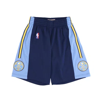MITCHELL & NESS MEN'S BASKETBALL SHORTS NBA DARK SHORTS HARDWOOD CLASSICS DENNUG ORIGINAL TEAM COLORS