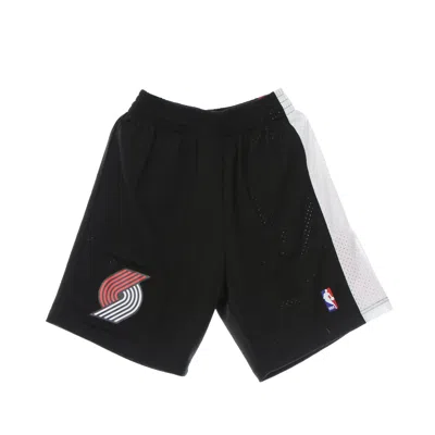 MITCHELL & NESS MEN'S BASKETBALL SHORTS NBA SWINGMAN SHORTS HARDWOOD CLASSICS 1999-00 PORBLA