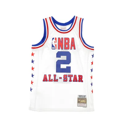 MITCHELL & NESS MEN'S BASKETBALL TANK TOP NBA SWINGMAN JERSEY HARDWOOD CLASSICS NO.2 MOSES MALONE ALL STAR GAME EAST