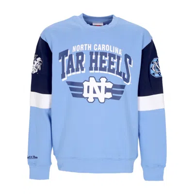 MITCHELL & NESS MEN'S CREWNECK SWEATSHIRT NCAA ALL OVER CREW 3.0 UNCHEE ORIGINAL TEAM COLORS