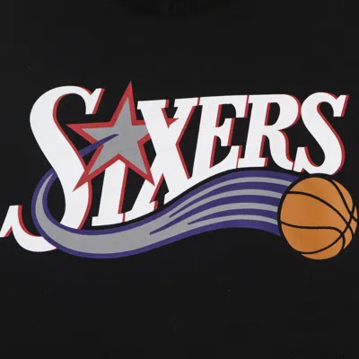 MITCHELL & NESS MEN'S HOODIE NBA FUSION FLEECE 2.0 HARDWOOD CLASSICS PHI76E