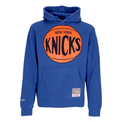 MITCHELL & NESS MEN'S HOODIE NBA TEAM LOGO HOODIE NEYKNI ROYAL