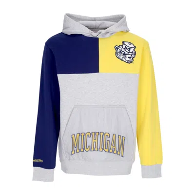 MITCHELL & NESS MEN'S HOODIE NCAA TIE BREAKER FLEECE HOODIE MICWOL