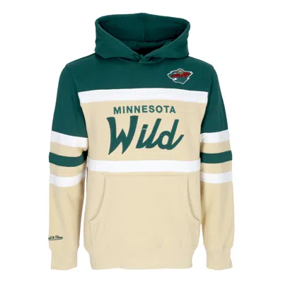 MITCHELL & NESS MEN'S HOODIE NHL HEAD COACH HOODIE MINWIL ORIGINAL TEAM COLORS