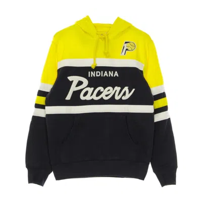 MITCHELL & NESS MEN'S NBA HEAD COACH HOODY HARDWOOD CLASSICS INDPAC ORIGINAL TEAM COLORS