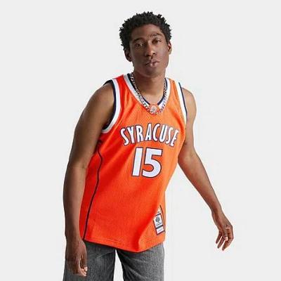 MITCHELL AND NESS MITCHELL AND NESS MEN'S SYRACUSE ORANGE CARMELO ANTHONY SWINGMAN BASKETBALL JERSEY SHIRT SIZE MEDIUM
