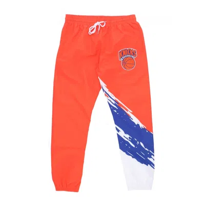 MITCHELL & NESS MEN'S TRACKSUIT PANTS NBA PAINTBRUSH WARM UP PANT HARDWOOD CLASSICS NEYKNI
