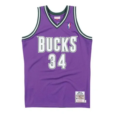 MITCHELL & NESS Mitchell & Ness NBA Authentic Jersey 'Milwaukee Bucks - Ray Allen 2000-01'