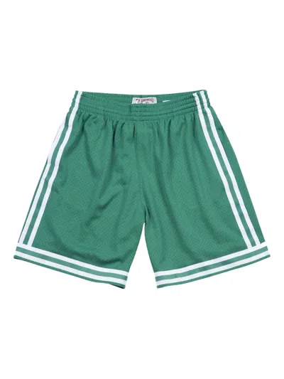 MITCHELL & NESS NBA BOSTON CELTICS ROAD 1985/86 SWINGMAN SHORTS