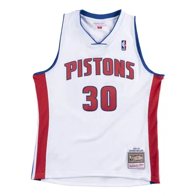 MITCHELL & NESS Mitchell & Ness NBA Swingman Rasheed Wallace Detroit Pistons Home 2003-04 Jersey 'White'