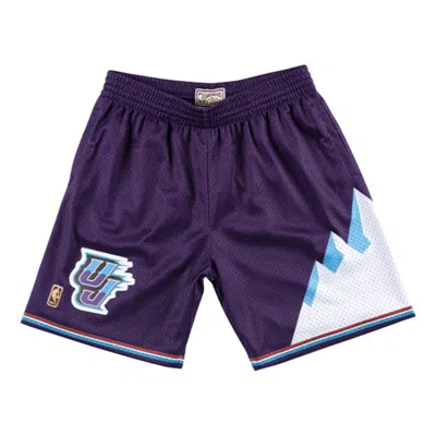 MITCHELL & NESS Mitchell & Ness NBA Swingman Shorts Utah Jazz 1996-97 'Purple White'