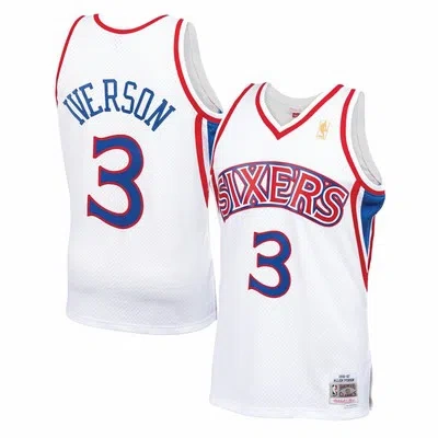 MITCHELL AND NESS MITCHELL &NESS PHILADELPHIA 76ERS ALLEN IVERSON SWINGMAN JERSEY TOP