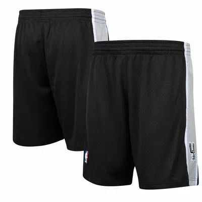 MITCHELL AND NESS SAN ANTONIO SPURS MITCHELL AND NESS HARDWOOD CLASSICS ROAD SWINGMAN SHORTS
