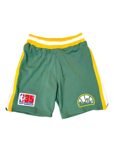 MITCHELL & NESS SEATTLE SUPERSONICS HARDWOOD CLASSICS 1980/81 SWINGMAN SHORTS