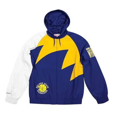 MITCHELL & NESS Mitchell & Ness Shark Tooth Hooded Jacket 'Golden State Warriors'