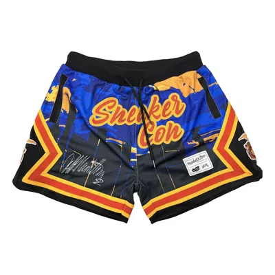 MITCHELL & NESS Mitchell & Ness x Jeff Hamilton Con Shorts 'Blue Black'