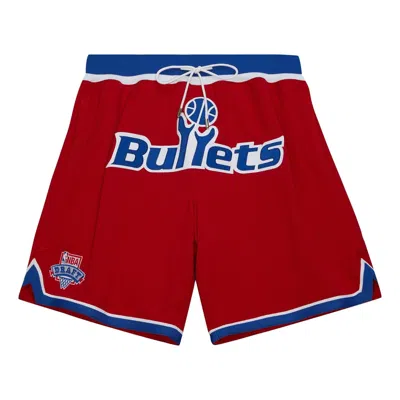 MITCHELL & NESS Mitchell & Ness x Just Don Hardwood Classics Shorts 'Washington Bullets 1993'