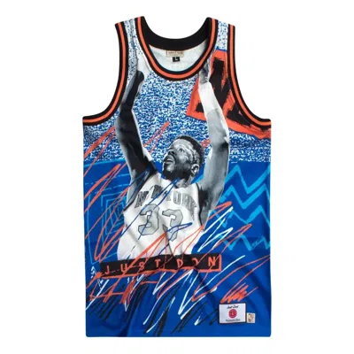 MITCHELL & NESS Mitchell & Ness x JUST DONNY New York Knicks Sublimated Jersey 'Blue'