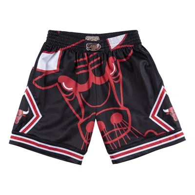 MITCHELL & NESS Mitchell & Ness x NBA Chicago Bulls 1997-98 Big Face Shorts 'Black'