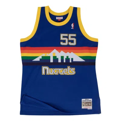 MITCHELL & NESS Mitchell & Ness x NBA Denver Nuggets Road 1991-92 Swingman Jersey 'Dikembe Mutombo 55'