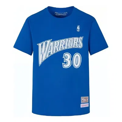 MITCHELL & NESS Mitchell & Ness x NBA Golden State Warriors Name Number T-shirt 'Stephen Curry 30'