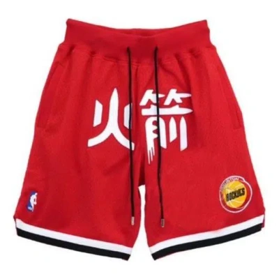 MITCHELL & NESS Mitchell & Ness x NBA Houston Rockets Shorts 'Red'