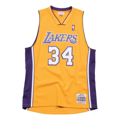 MITCHELL & NESS Mitchell & Ness x NBA Los Angeles Lakers 1999-00 Home Swingman Jersey 'Shaquille O'Neal 34'