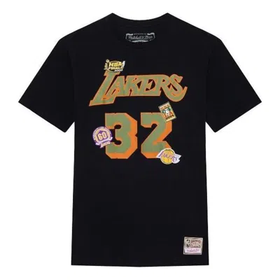 MITCHELL & NESS Mitchell & Ness x NBA Los Angeles Lakers Script T-shirt 'Magic Johnson 32'