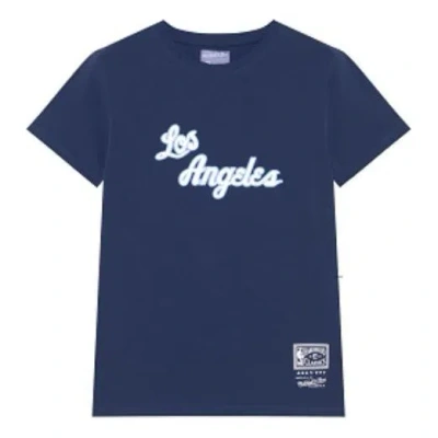 MITCHELL & NESS Mitchell & Ness x NBA Los Angeles Lakers T-shirt 'Navy'