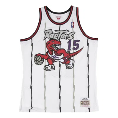 MITCHELL & NESS Mitchell & Ness x NBA Toronto Raptors 1998-99 Home Swingman Jersey 'Vince Carter 15'