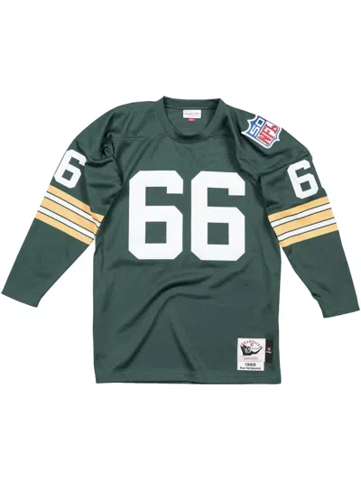 MITCHELL & NESS 1969 RAY NITSCHKE GREEN BAY PACKERS AUTHENTIC JERSEY